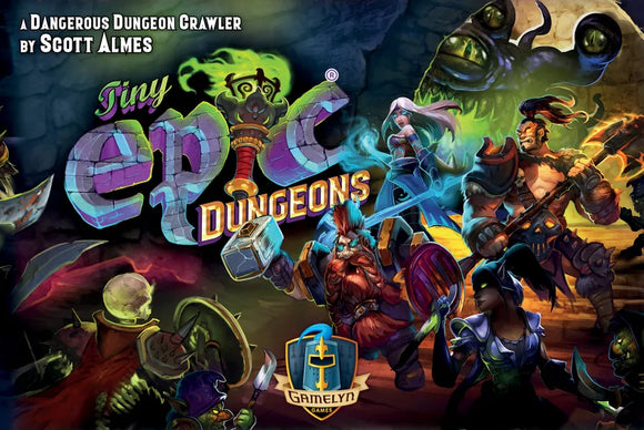 CONSIGNMENT -  Tiny Epic Dungeons (2021) (plus Tiny Epic Dungeons Stories & Game Mats)