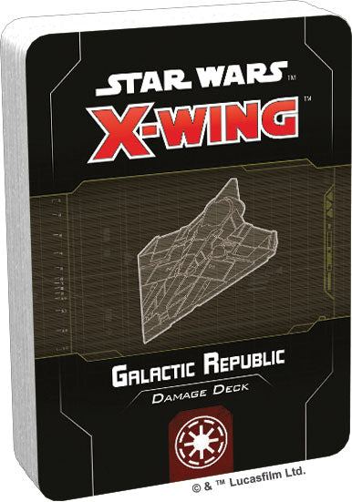 Star Wars X-Wing: 2nd Edition - Galactic Republic Damage Deck