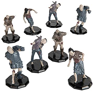 MONSTER ADVENTURE MINIS: PAINTED FIGURES: ZOMBIES (8 PACK)