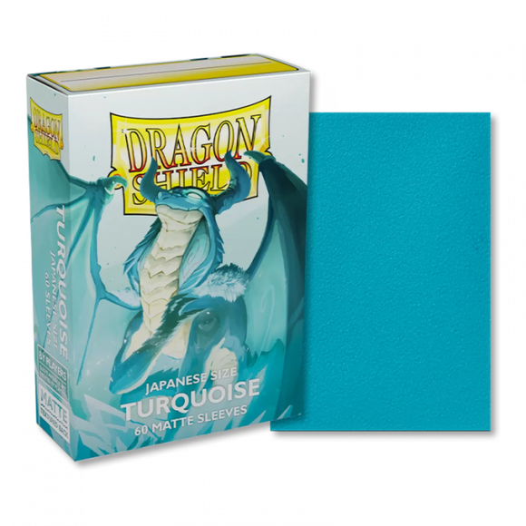 Dragon Shields Japanese (60) Matte - Turquoise