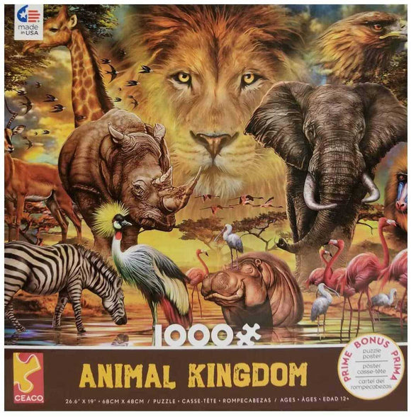 Puzzle: Animal Kingdom Assortment (1000 Piece)