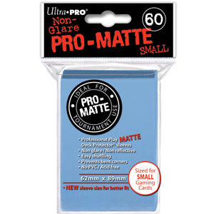 Deck Protectors Mini: Pro-Matte Lt Blue(60)