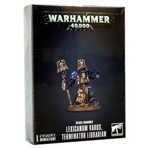 Warhammer 40,000 - Adeptus Astartes Space Marines Lexicanum Varus, Terminator Librarian