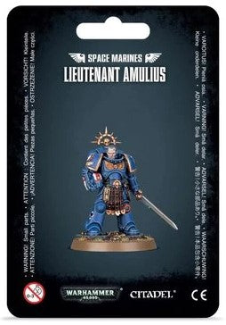 Warhammer 40,000 - Adeptus Astartes Space Marines Lieutenant Amulius Limited Edition