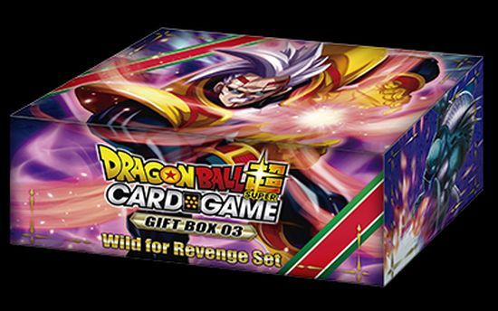 Dragon Ball Super Card Game: Gift Box 3 (Wild for Revenge Set)