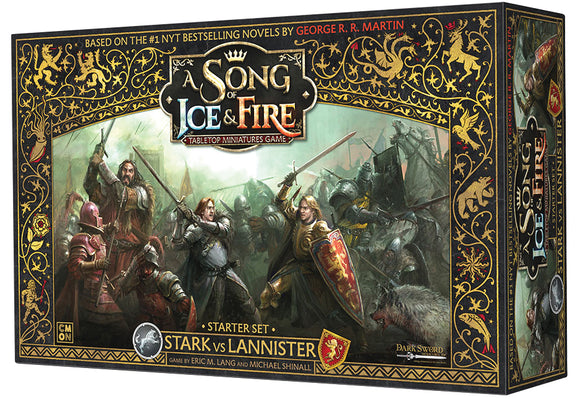 A Song of Ice & Fire Tabletop Miniatures Game: Stark VS Lannister Starter Set