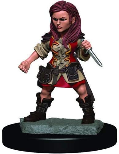 D&D Icons of the Realms: Premium Miniature - Halfling Female Rouge