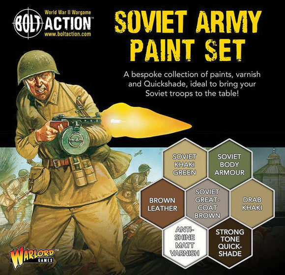 Bolt Action: Soviet Paint Set