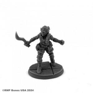 Reaper Bones USA - Emrul Gozgul, Half-Orc Rogue (Alternate Sculpt)