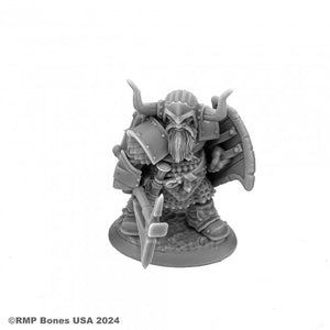 Reaper Bones USA - Dromn Ironsworn, Dwarf Warrior