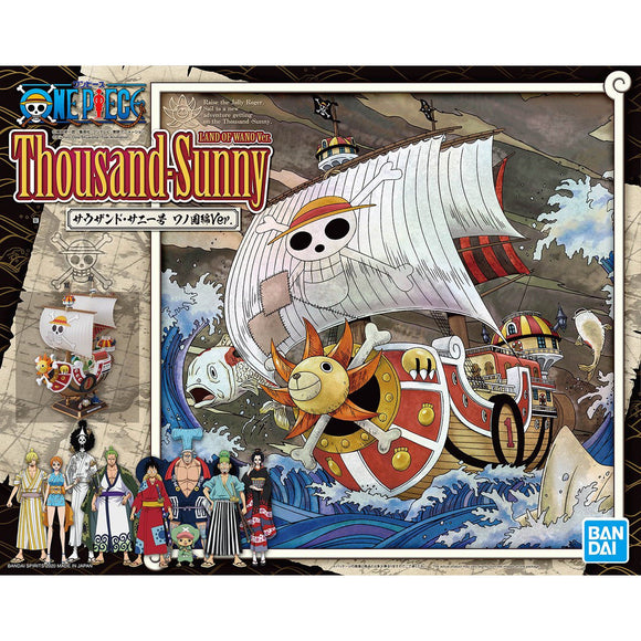 Bandai Hobby: One Piece Sailing Ship Collection Model Kit - Thousand Sunny Land Of Wano Ver.