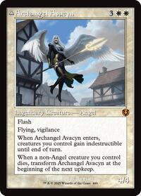 Magic: The Gathering Single - Innistrad Remastered - Archangel Avacyn (Retro Frame) - Mythic/0449 - Lightly Played