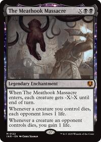 Magic: The Gathering Single - Innistrad Remastered - The Meathook Massacre - FOIL Mythic/0122 - Lightly Played