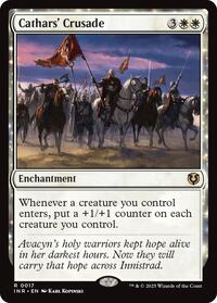 Magic: The Gathering Single - Innistrad Remastered - Cathars' Crusade - FOIL Rare/0017 - Lightly Played