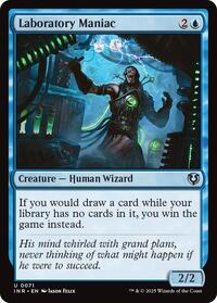 Magic: The Gathering Single - Innistrad Remastered - Laboratory Maniac - FOIL Rare/0071 - Lightly Played