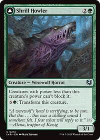 Magic: The Gathering Single - Innistrad Remastered - Shrill Howler - Uncommon/0214 - Lightly Played