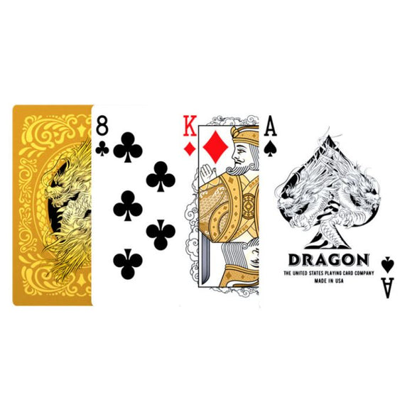 BICYCLE PLAYING CARDS: Dragon Gold