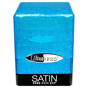 Deck Box: Satin Cube: Glitter Blue