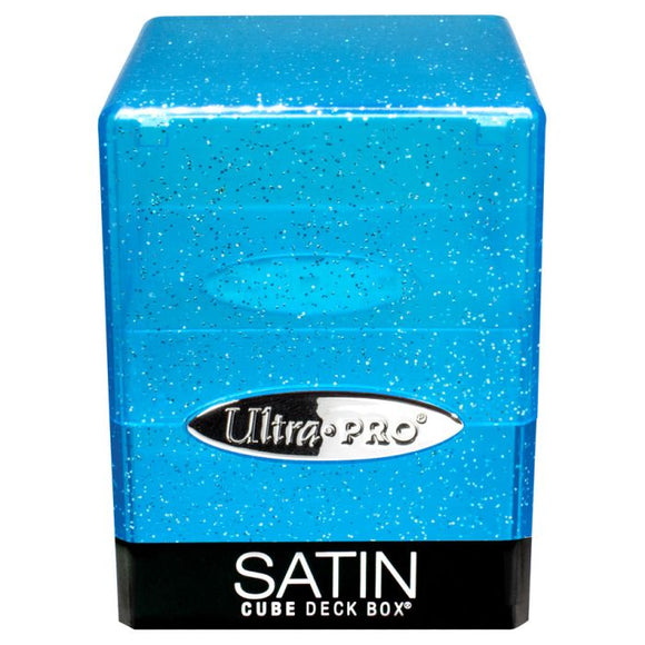 Deck Box: Satin Cube: Glitter Blue