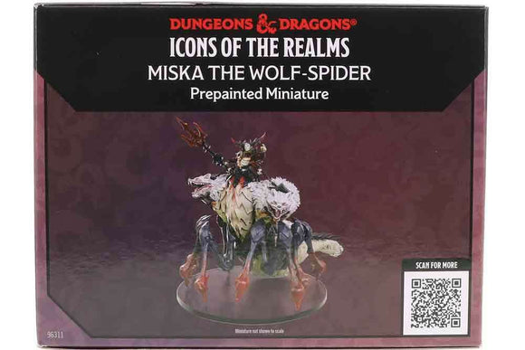 Dungeons & Dragons: Icons of the Realms - Miska the Wolf-Spider Boxed Miniature