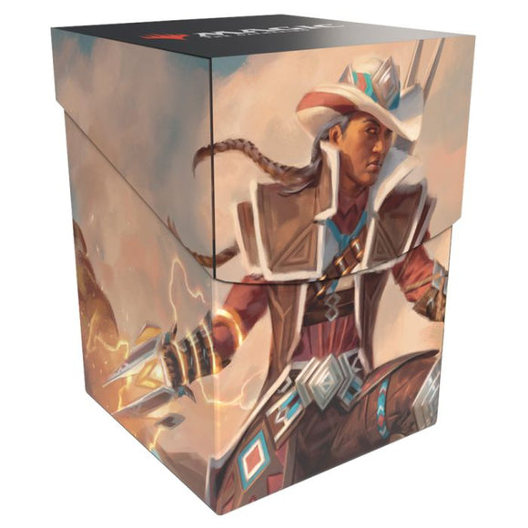 Deck Box: 100+: Magic the Gathering: Outlaws of Thunder Junction: Annie Flash, the Veteran