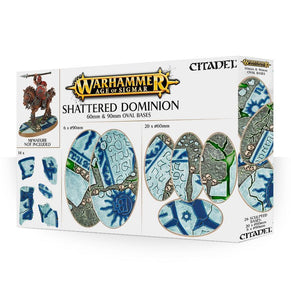 Warhammer Age of Sigmar - SHATTERED DOMINION 60 & 90MM OVAL BASES