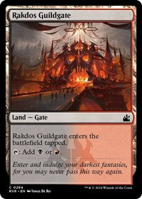 Magic: The Gathering Single - Ravnica Remastered - Rakdos Guildgate (Foil) - Common/0284 Lightly Played