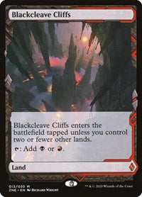 Magic: The Gathering Single - Zendikar Rising Expeditions - Blackcleave Cliffs - Rare/013 Lightly Played