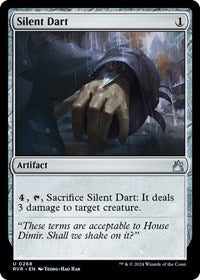 Magic: The Gathering Single - Ravnica Remastered - Silent Dart (Foil) - Uncommon/0268 Lightly Played