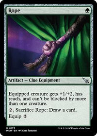 Magic: The Gathering Single - Murders at Karlov Manor - Rope - FOIL Uncommon/0173 Lightly Played
