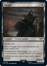 Magic: The Gathering Single - Universes Beyond: The Lord of the Rings: Tales of Middle-earth - Nazgul (0336) - Uncommon/0336 - Lightly Played