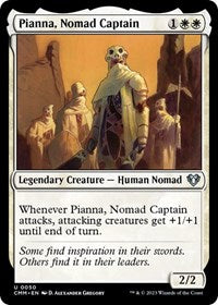 Magic: The Gathering Single - Commander Masters - Pianna, Nomad Captain - FOIL Uncommon/0050 - Lightly Played