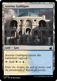 Magic: The Gathering Single - Ravnica Remastered - Azorius Guildgate (Foil) - Common/0272 Lightly Played