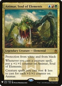 Magic: The Gathering Single - The List - Masters 25 - Animar, Soul of Elements - Mythic/196 - Lightly Played