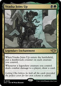 Magic: The Gathering Single - Outlaws of Thunder Junction - Vraska Joins Up - FOIL Rare/0236 - Lightly Played