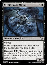 Magic: The Gathering Single - Murders at Karlov Manor - Nightdrinker Moroii - FOIL Uncommon/0096 Lightly Played