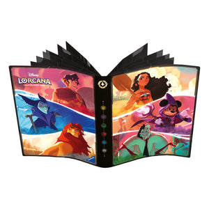 Disney Lorcana TCG: Shimmering Skies - Portfolio (Aladdin, Malificent, Simba, Moana, Mickey, Cruella de Vil)