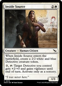 Magic: The Gathering Single - Murders at Karlov Manor - Inside Source - FOIL Common/0019 Lightly Played