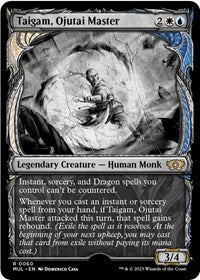 Magic: The Gathering Single - March of the Machine: Multiverse Legends - Taigam, Ojutai Master (Foil) - Rare/0060 - Lightly Played