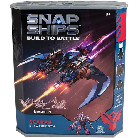 Snap Ships Tactics Constructible Miniatures Game - SCARAB K.L.A.W. INTERCEPTOR