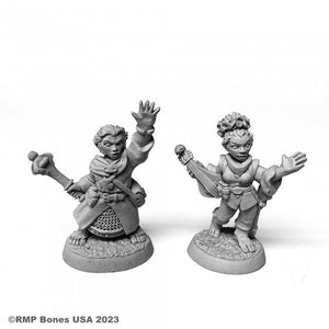 Reaper Bones USA - HALFLING CLERIC AND BARD 07103