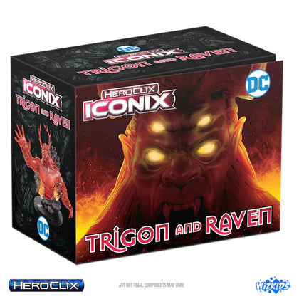 HeroClix Iconix: DC- Trigon and Raven