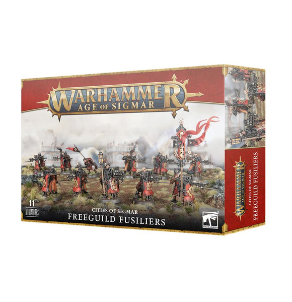 Warhammer Age of Sigmar - Cities of Sigmar FREEGUILD FUSILIERS