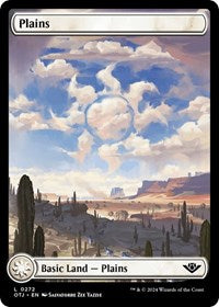 Magic: The Gathering Single - Outlaws of Thunder Junction - Plains (0272) - FOIL Land/0272 Lightly Played