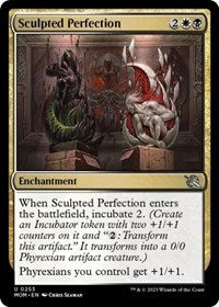 Magic: The Gathering Single - March of the Machine - Sculpted Perfection - Uncommon/0253 - Lightly Played