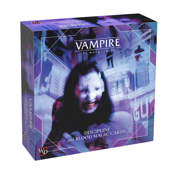 Vampire The Masquerade: RPG - Discipline and Blood Magic Cards