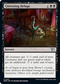 Magic: The Gathering Single - March of the Machine - Glistening Deluge - Uncommon/0107 - Lightly Played
