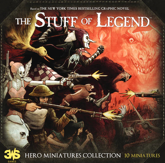 The Stuff of Legend: Hero Miniatures Collection (10 Miniatures)