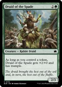 Magic: The Gathering Single - Bloomburrow - Druid of the Spade - FOIL Common/0278 - Lightly Played