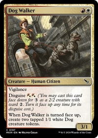 Magic: The Gathering Single - Murders at Karlov Manor - Dog Walker - FOIL Common/0197 Lightly Played